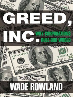 cover image of Greed, Inc.